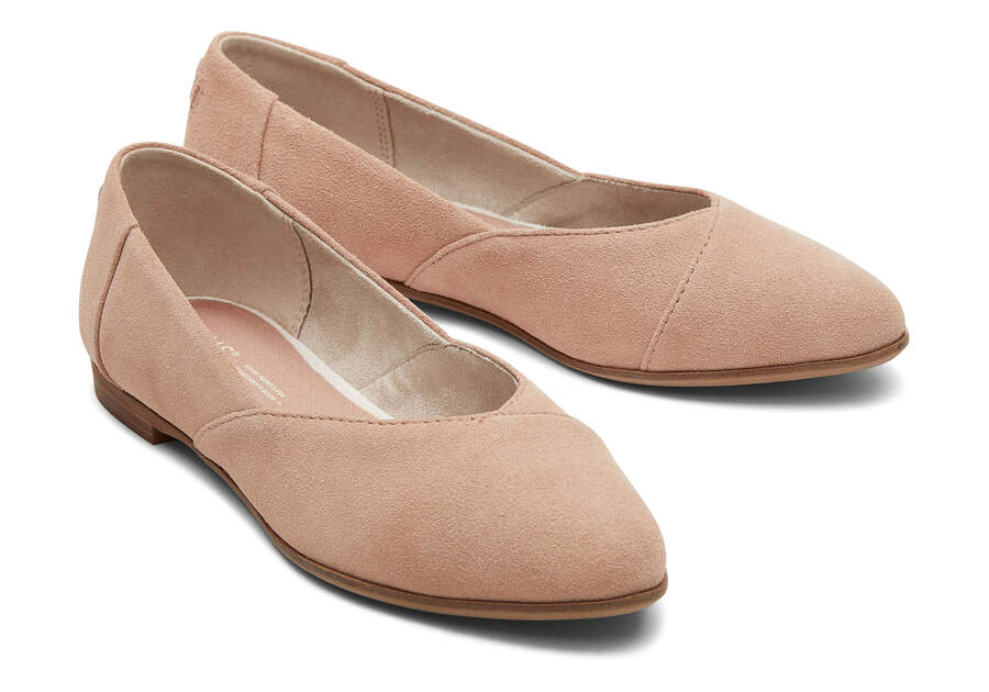 Suede hotsell flats womens