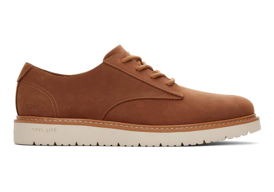 TOMS Mens Navi TRVL Lite Leather Dress Shoe