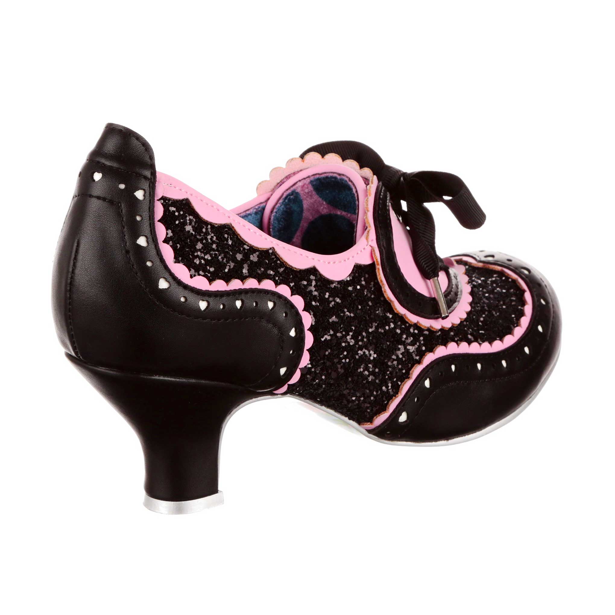 Irregular Choice Womens Jazz Cat High Heels - Black