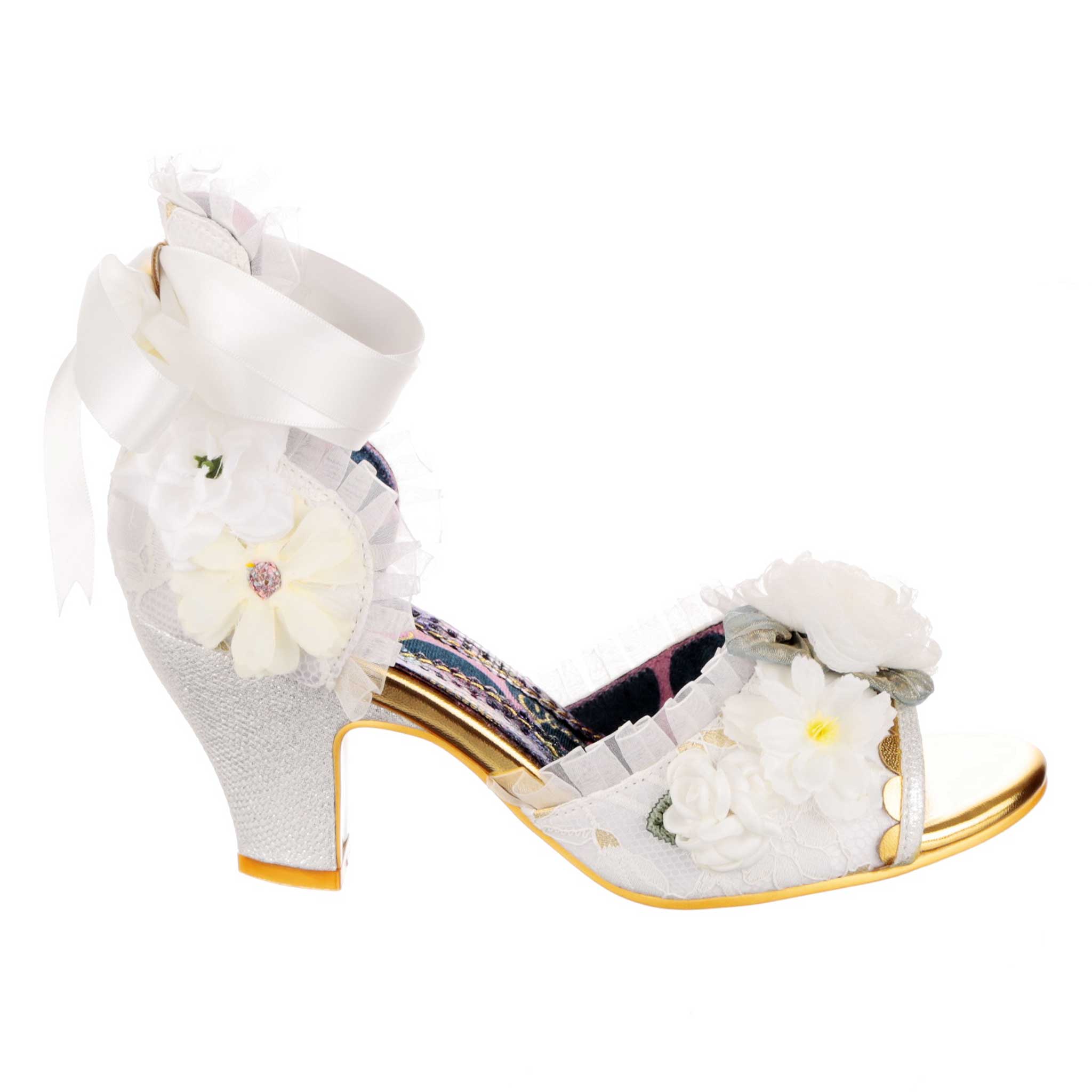 Irregular Choice Womens By Any Other Name Sandal Off White