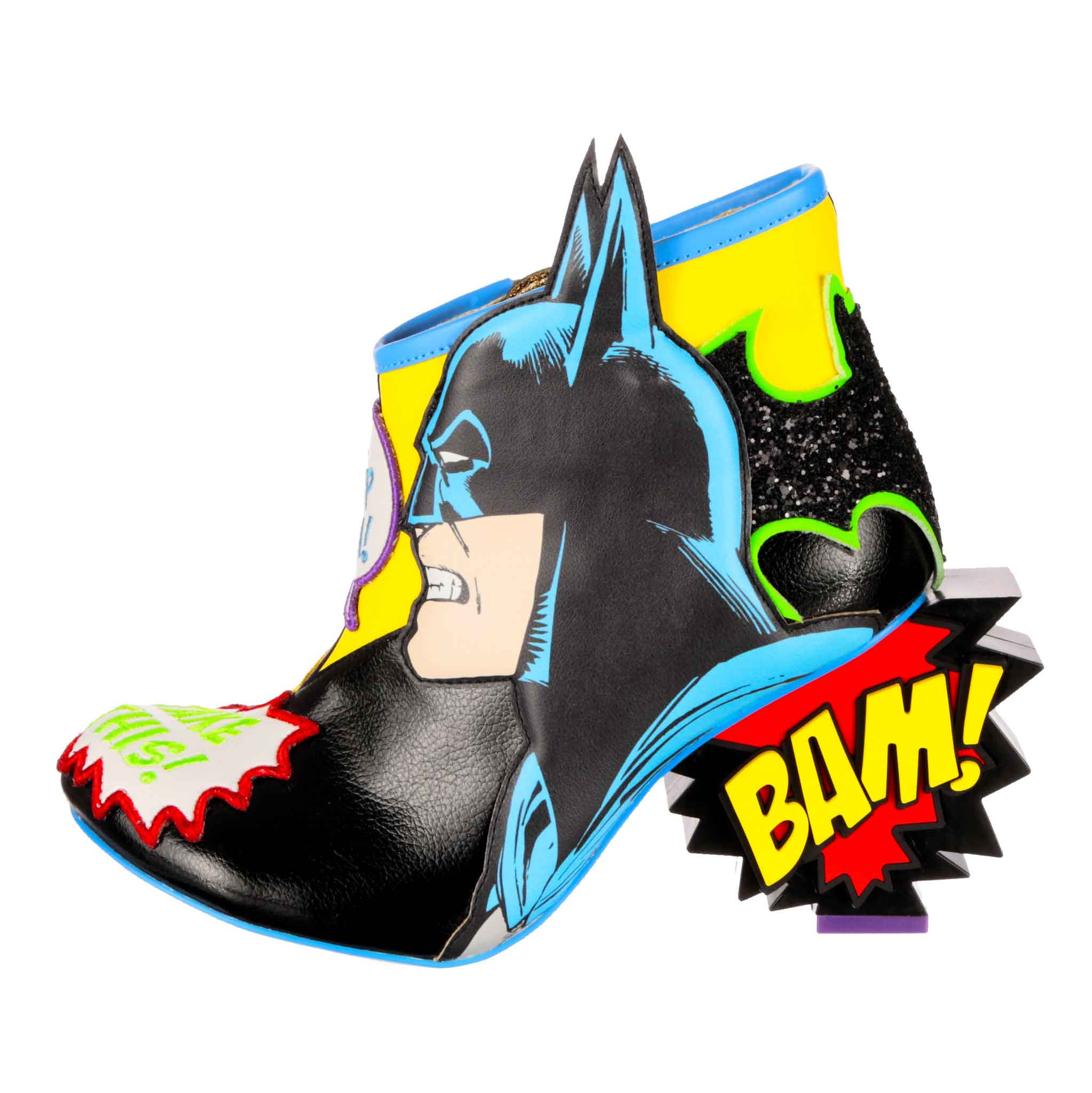 Irregular Choice Womens Justice League Deadly Duo Ankle Boots