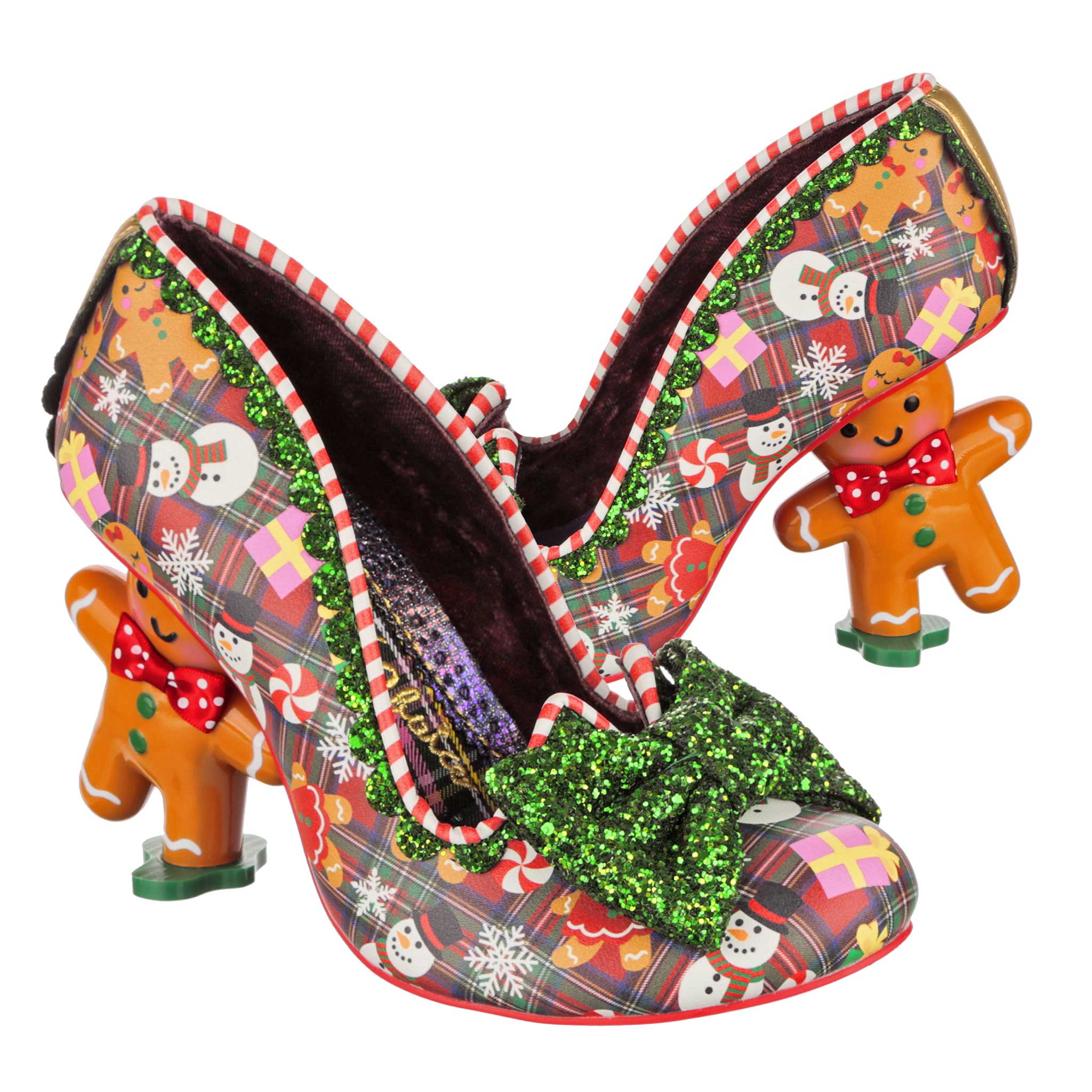 Irregular Choice Womens Ginger Gem High Heel - Red – The Foot Factory