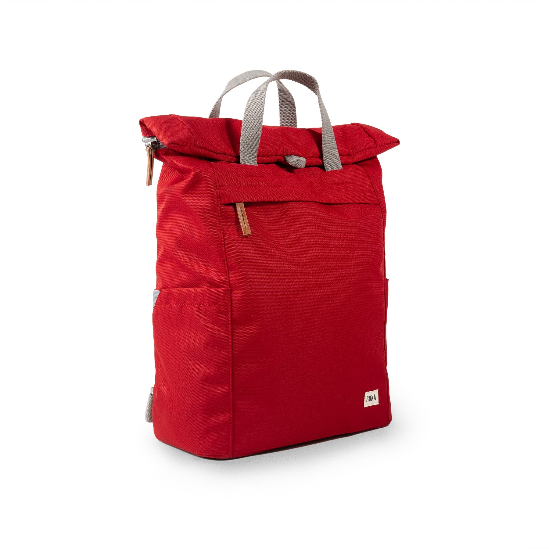 ROKA Finchley A Mars Red Large Recycled Canvas Bag - OS