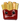 Crocs Jibbitz Bad But Cute Fries Charm