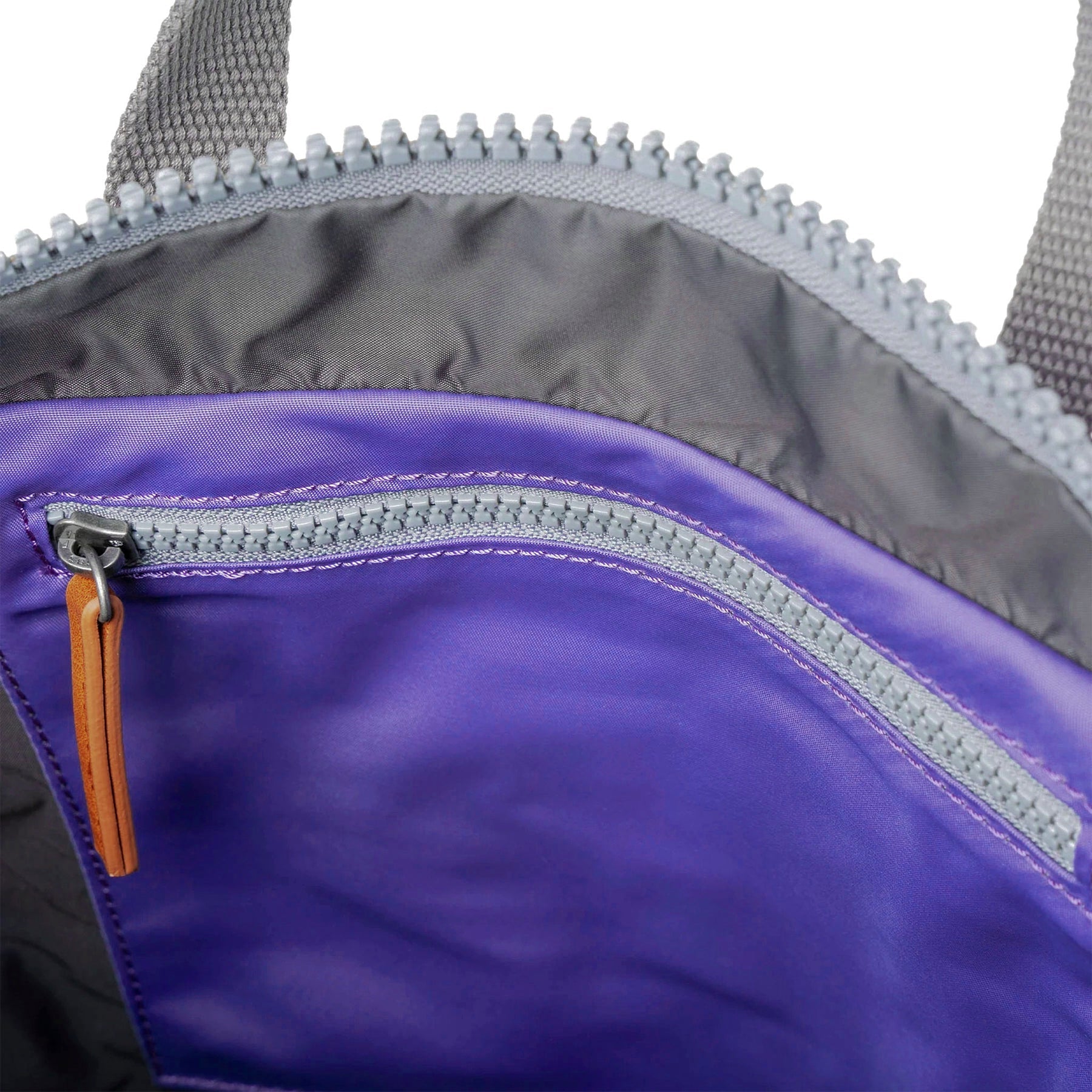 ROKA Canfield B Simple Purple Small Recycled Nylon Bag