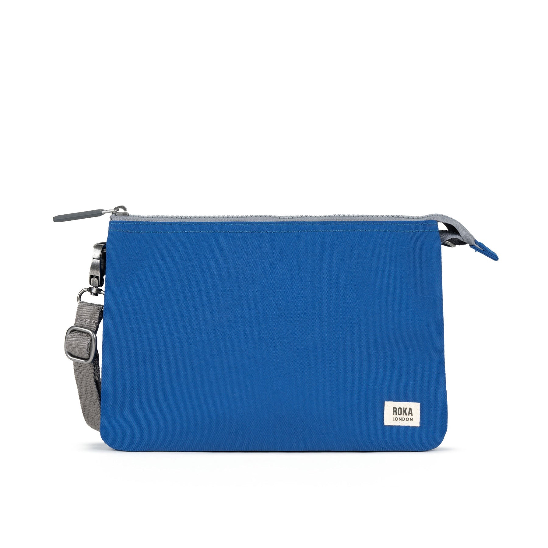 ROKA Carnaby Crossbody Galactic Blue XL Recycled Canvas Bag
