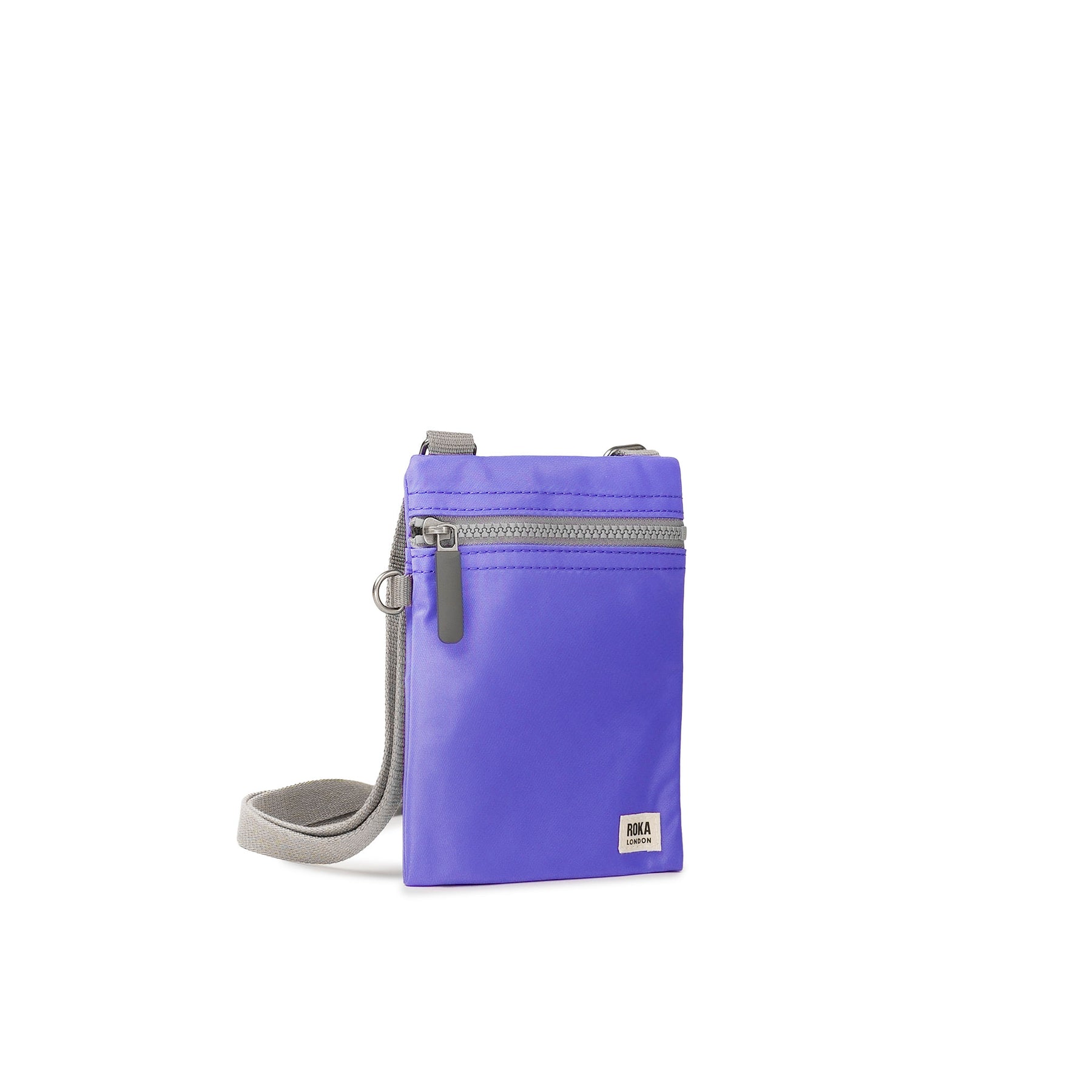 ROKA Chelsea Simple Purple Recycled Nylon Bag