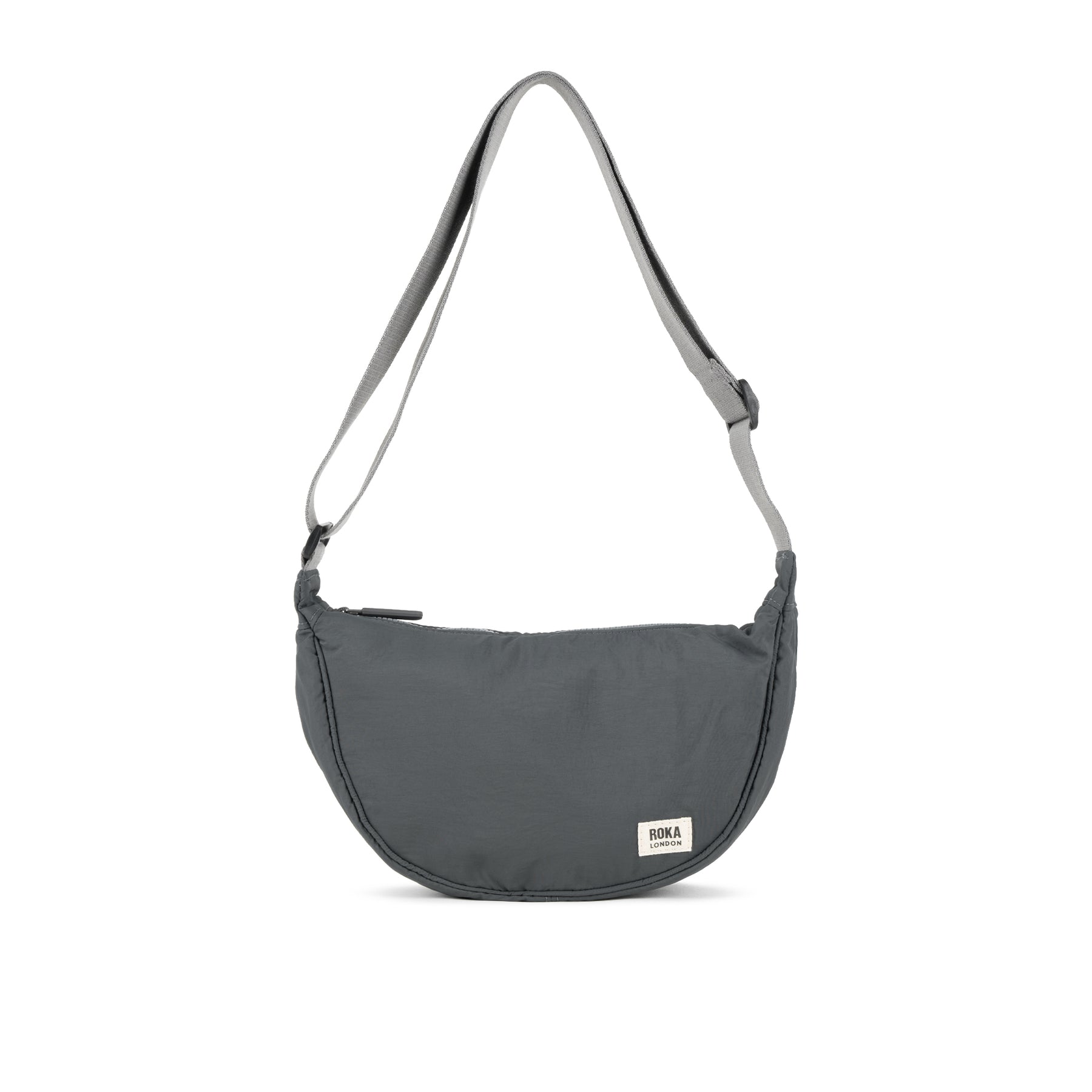 ROKA Farringdon Charcoal Recycled Taslon Bag - OS