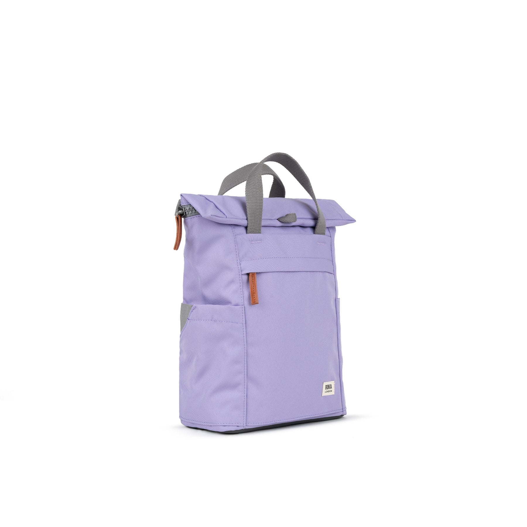 ROKA Finchley A Lavender Small Recycled Canvas Bag