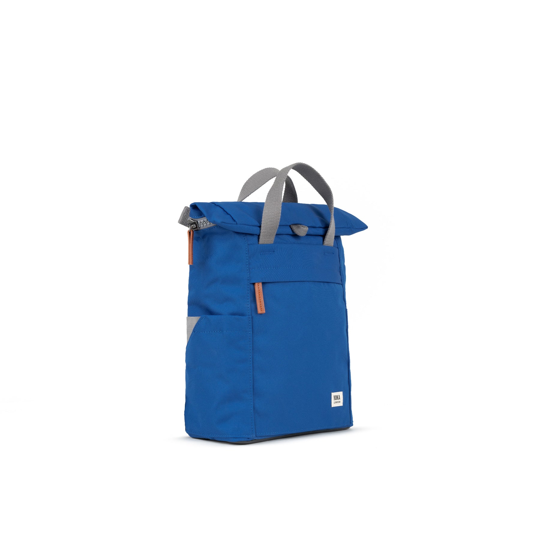 ROKA Finchley A Galactic Blue Small Recycled Canvas Bag