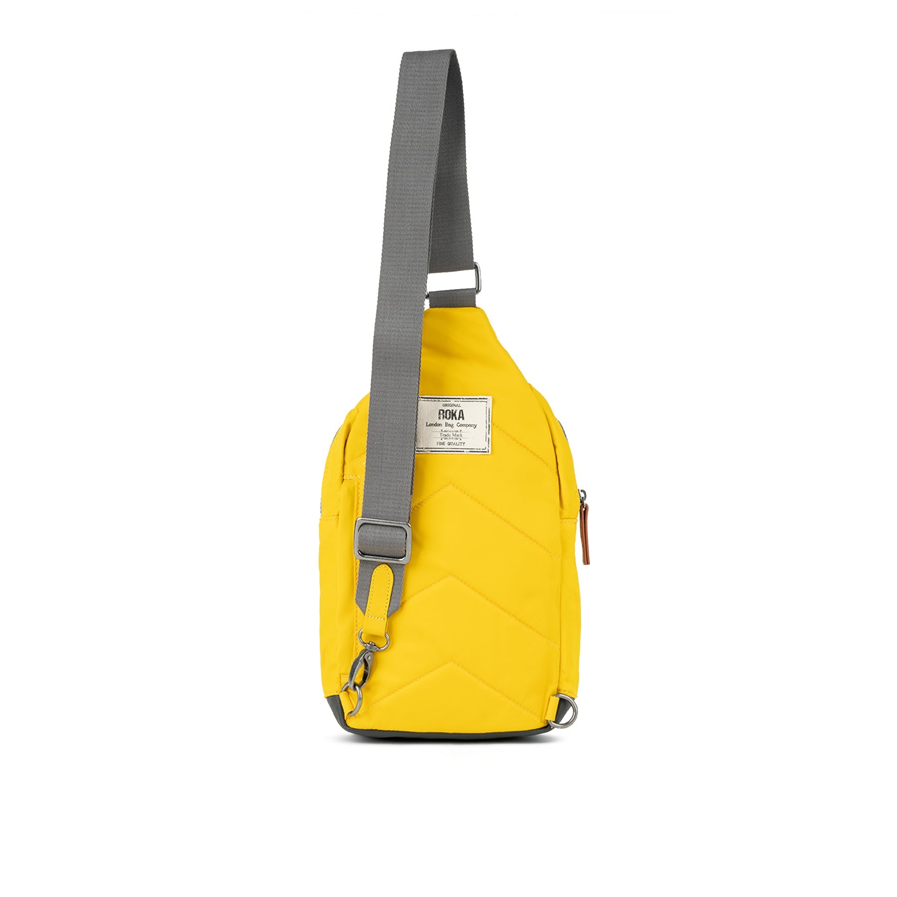 ROKA Willesden B Mustard Large Recycled Nylon Bag - OS