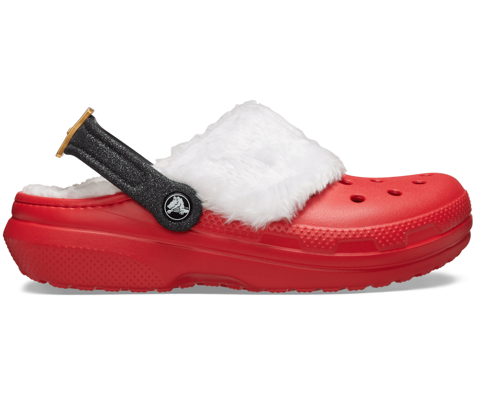 Crocs Saudi Red Classic Lined Crocs CROCS Unisex Classic Santa