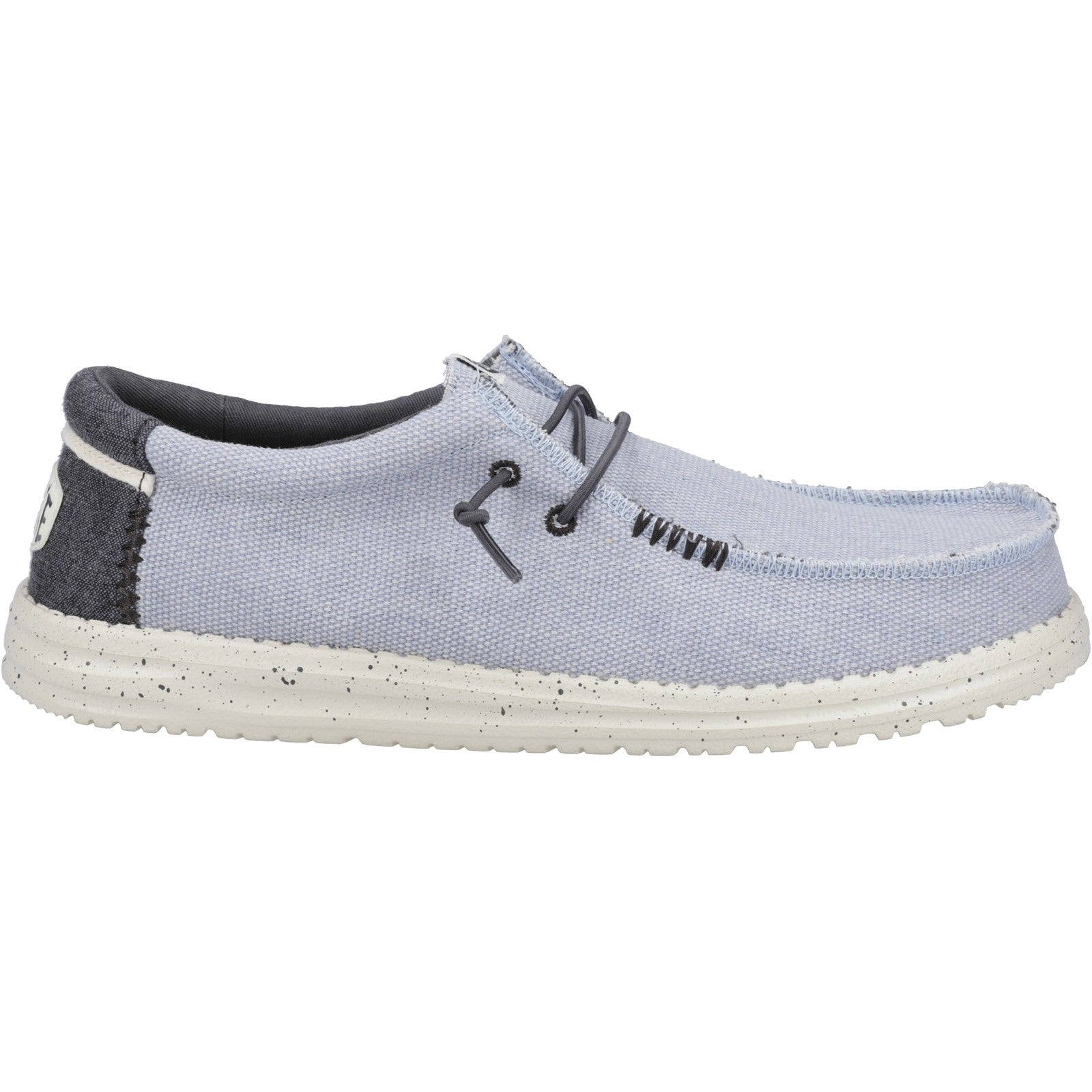 Pantofole Hey Dude Wally Palm Jute - Blu, Tomaia In Iuta, Leggere E Comode