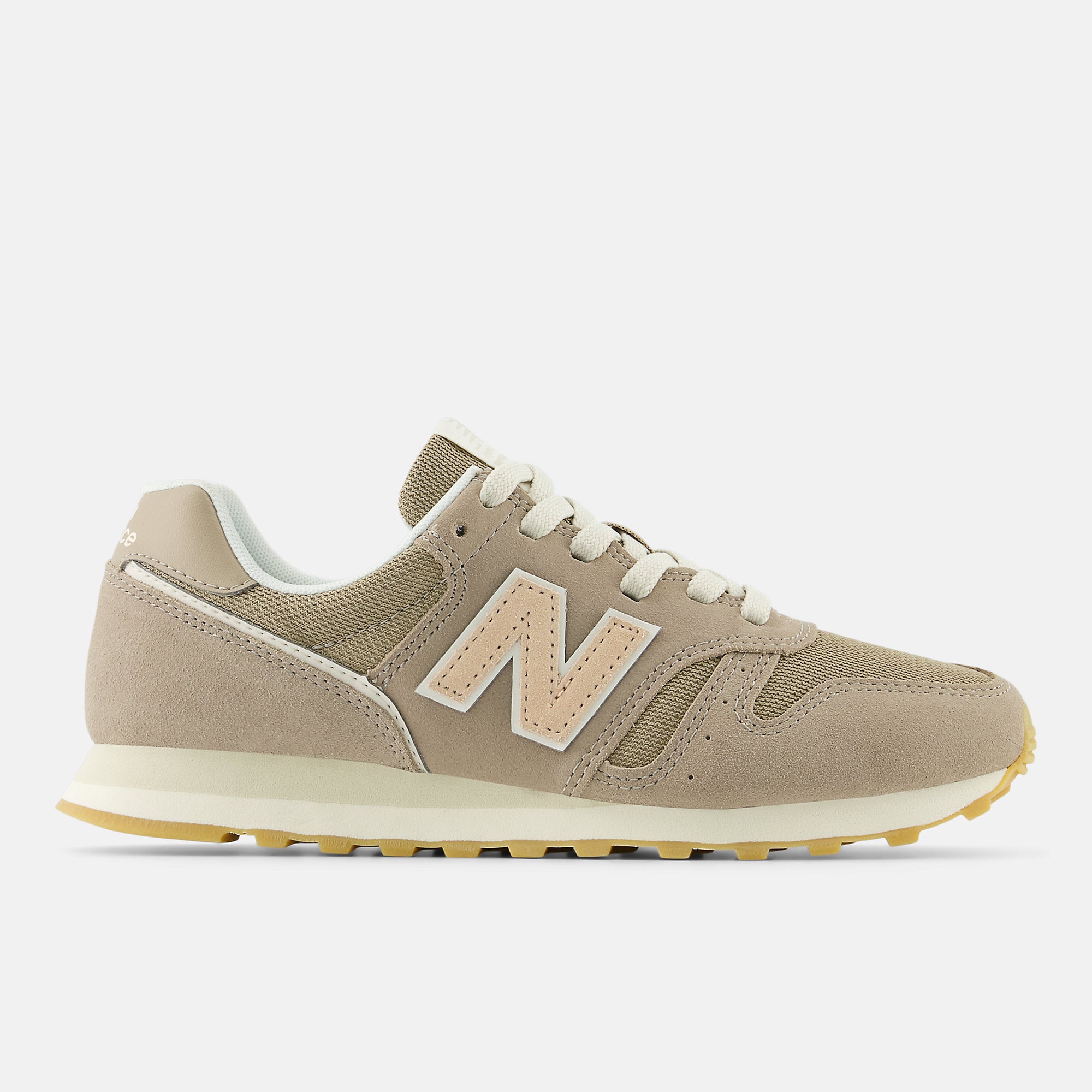 New Balance Womens 373 Fashion Trainers Driftwood Dark Vintage