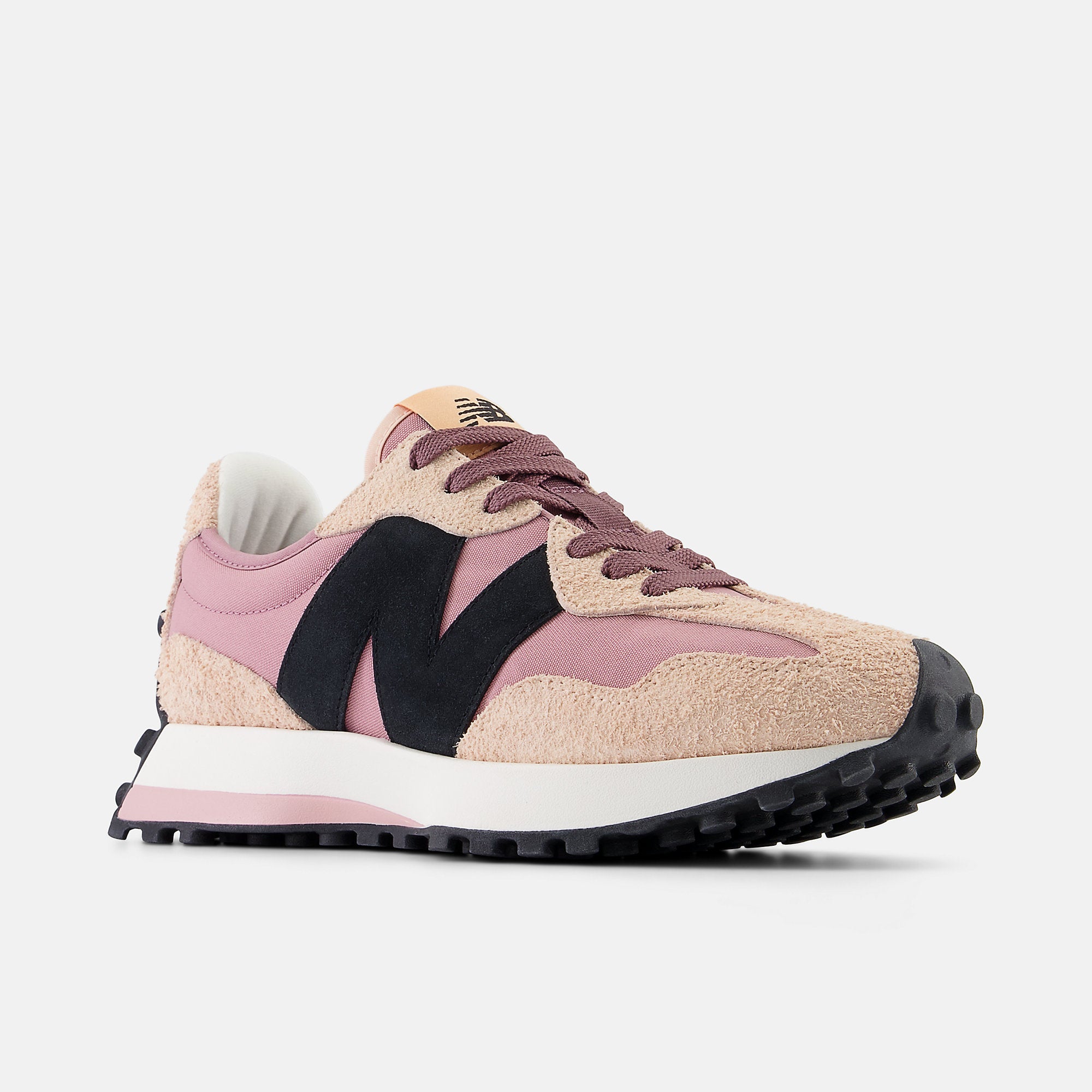 New Balance Womens 327 Fashion Trainers - Pink / Coral