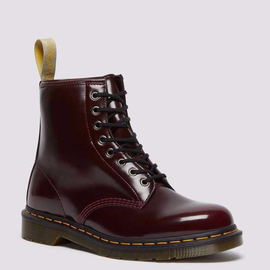 Dr Marten Unisex Vegan 1460 Rub Off Cherry Red