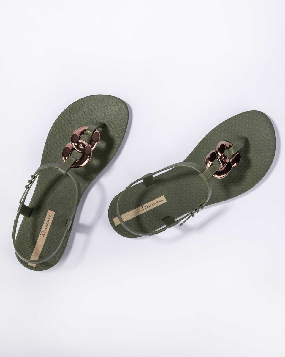 Ipanema Womens Connect Sandals - Forest
