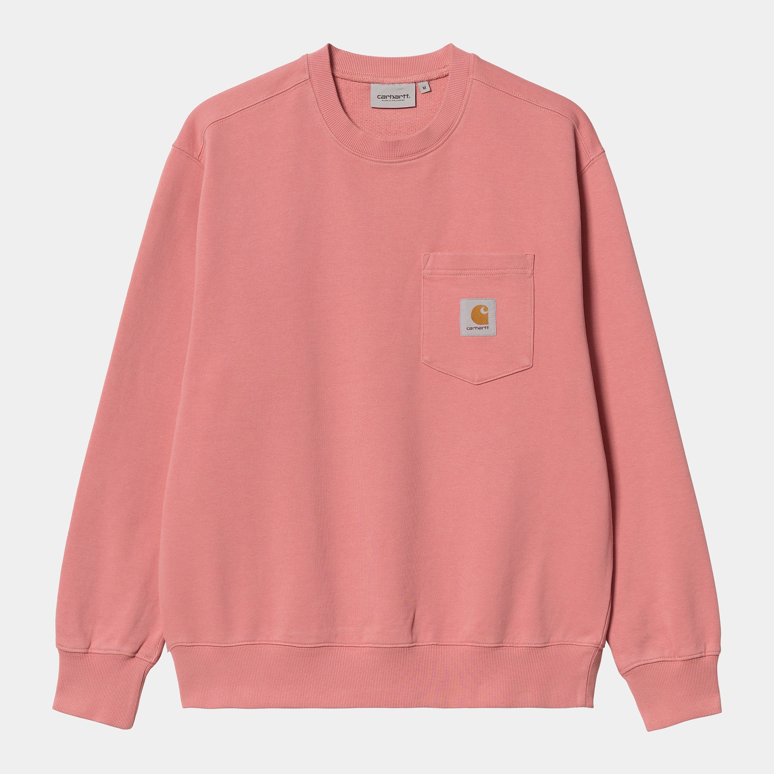Carhartt Pocket Sweat Top Rothko Pink Casual Fit