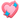 Crocs Jibbitz Heart with Stars Charm