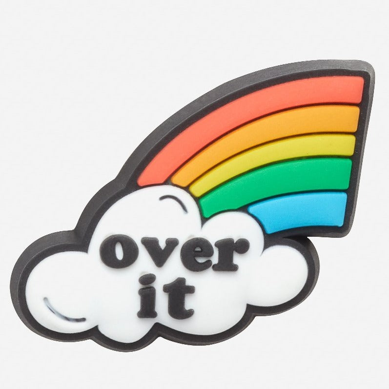 Crocs Jibbitz Over It Rainbow Charm