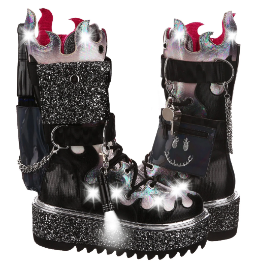 Irregular Choice Super Hot Boots Festival Icon