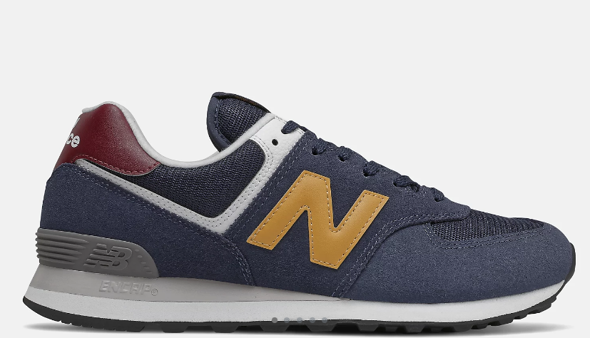 New Balance Mens 574 Fashion Trainers Navy