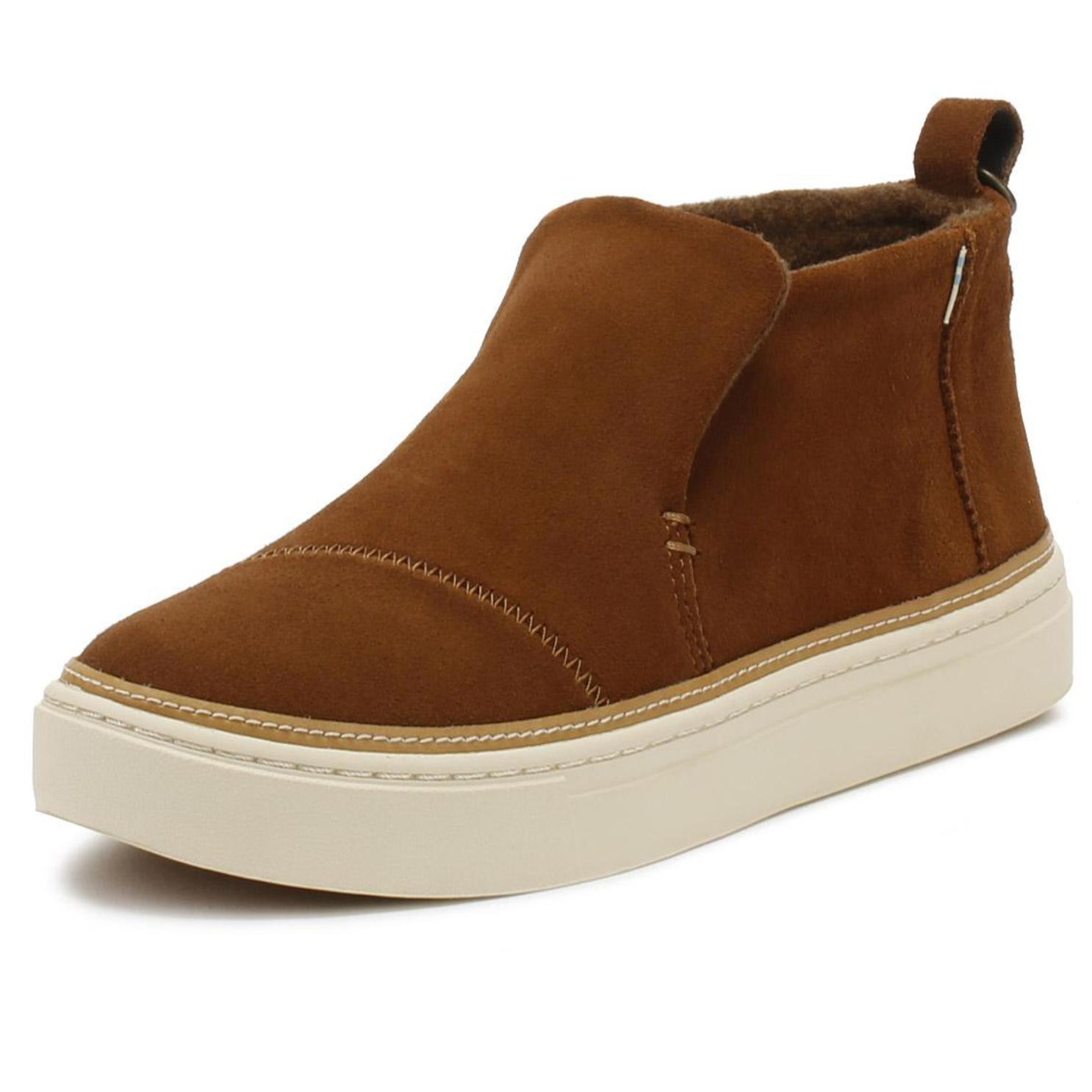 Toms Paxton Women's Suede Shoes Dark Amber