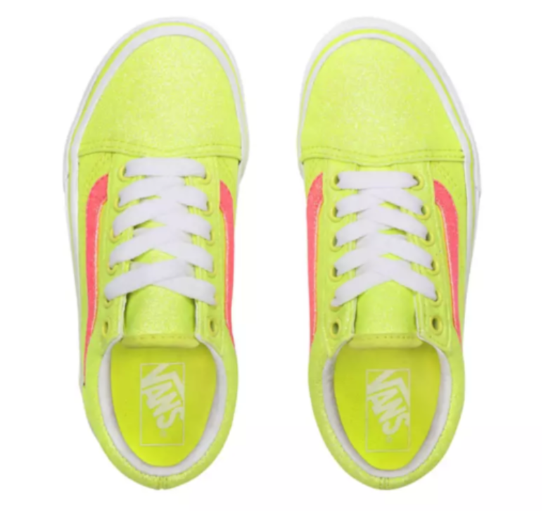 Bright yellow 2025 old skool vans
