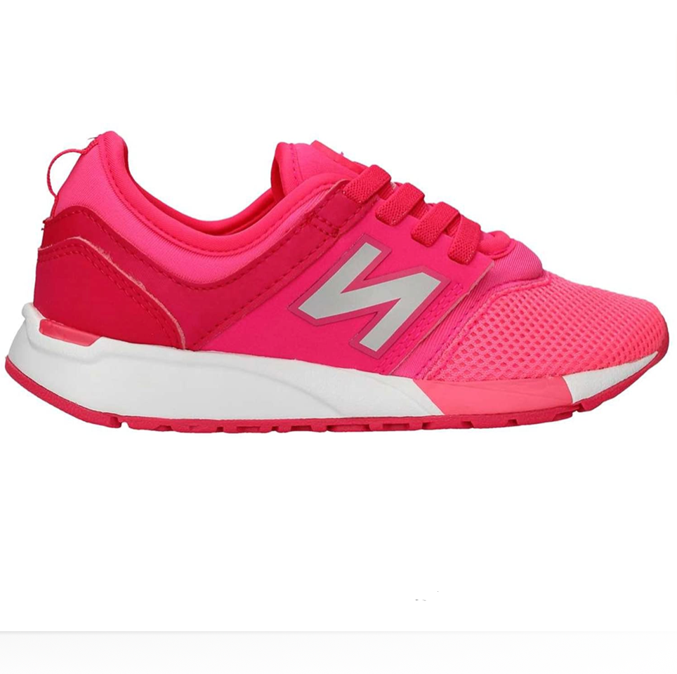 New balance online 247 white pink