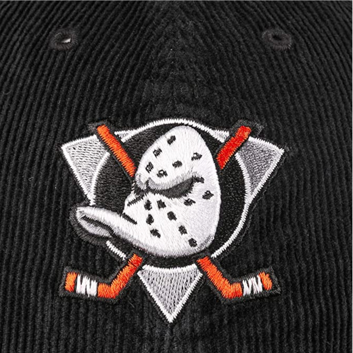 '47 Brand - Clean Up Cord Anaheim Ducks Hat - Black