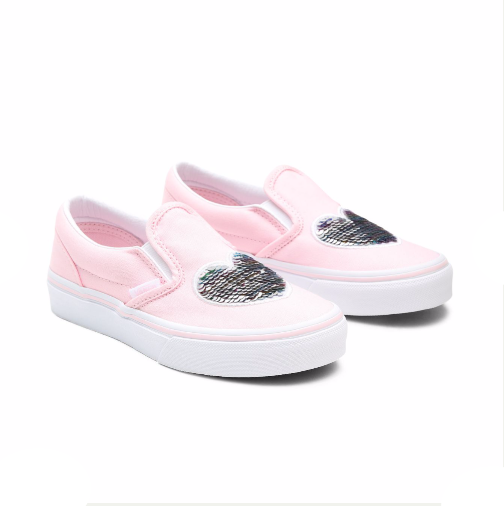 Pink sales sequin vans