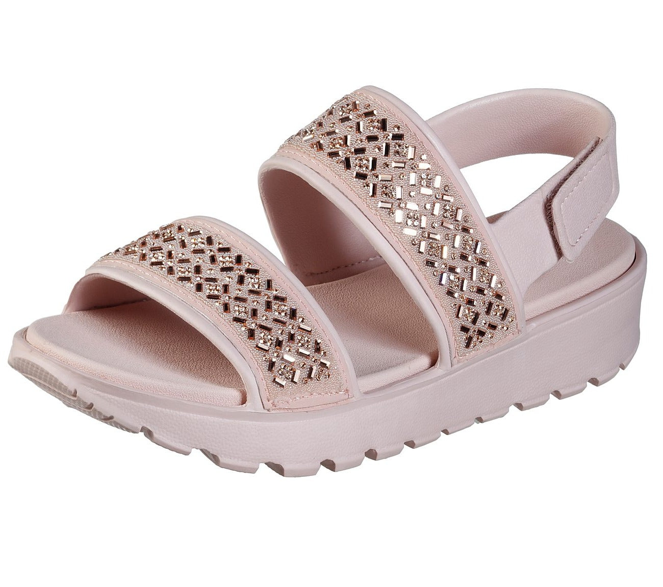 Pink Skechers Glam Sandals Skechers Cali Gear Footsteps Glam Party