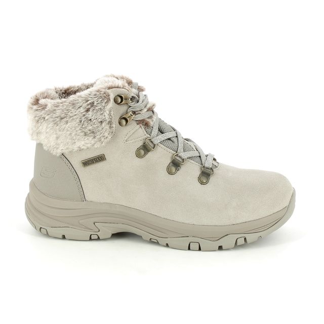 Skechers Womens Trego Falls Finest Waterproof Ankle Boots - Natural