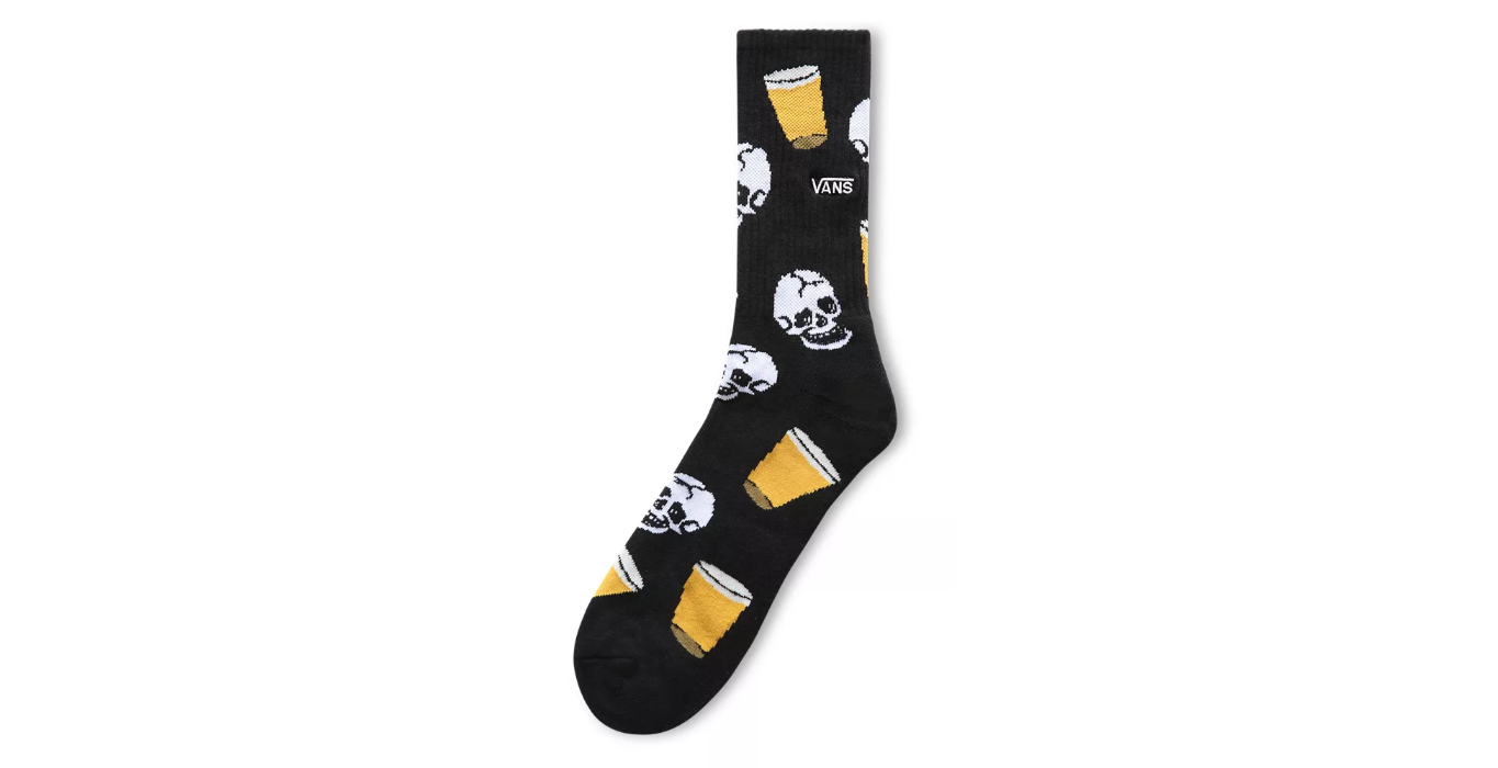 VANS Mens Dive Bar Socks - Black