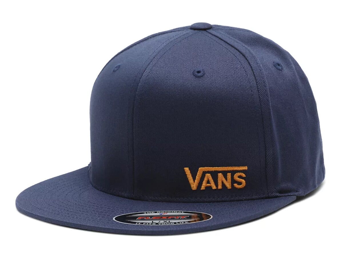 VANS Splitz Snapback Cap Dress Blue