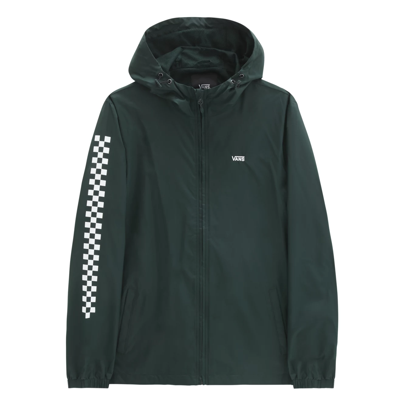 Vans windbreaker hot sale mens Green