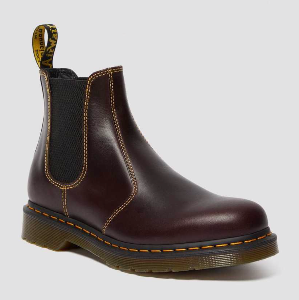 Dr Martens 2976 Atlas Leather Chelsea Boot Oxblood The Foot