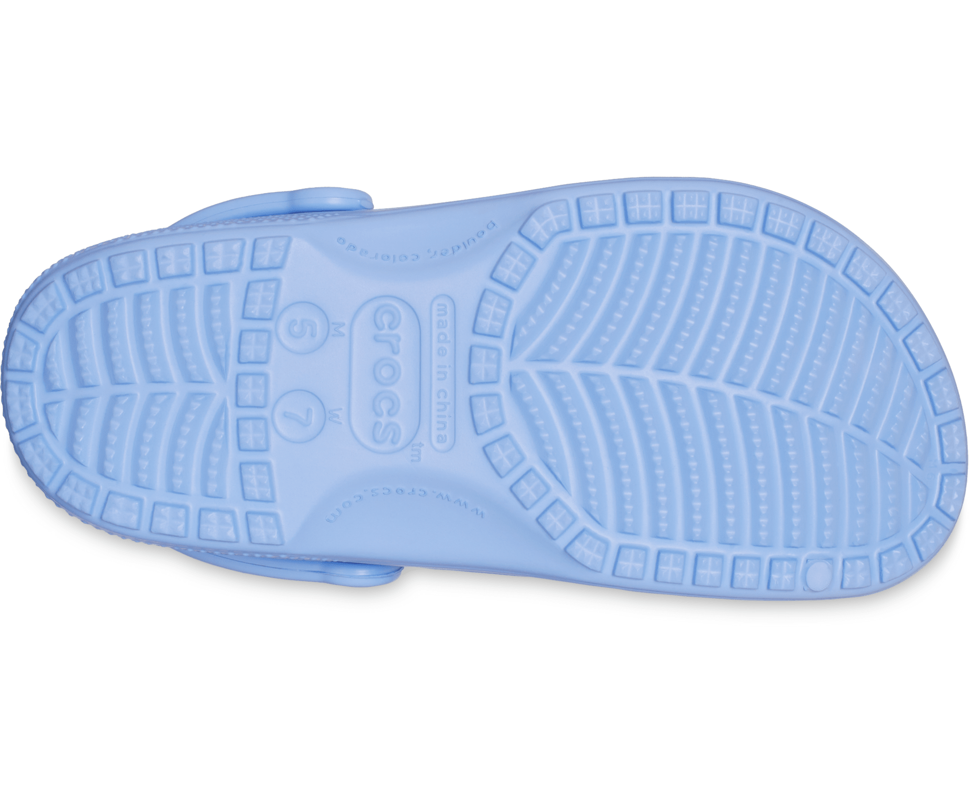 Crocs Unisex Classic Clog - Moon Jelly - The Foot Factory