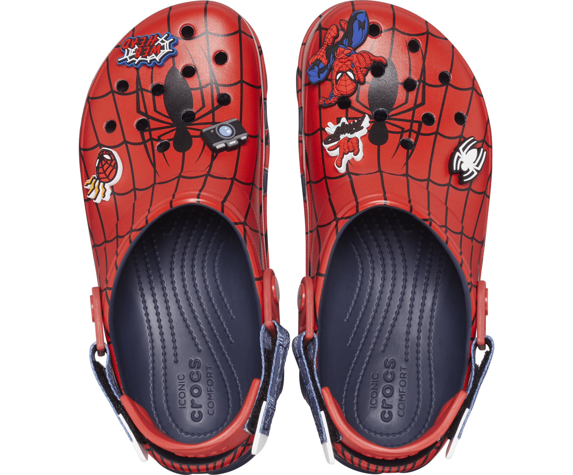 CROCS Unisex Spider-Man All-Terrain Clog - Navy