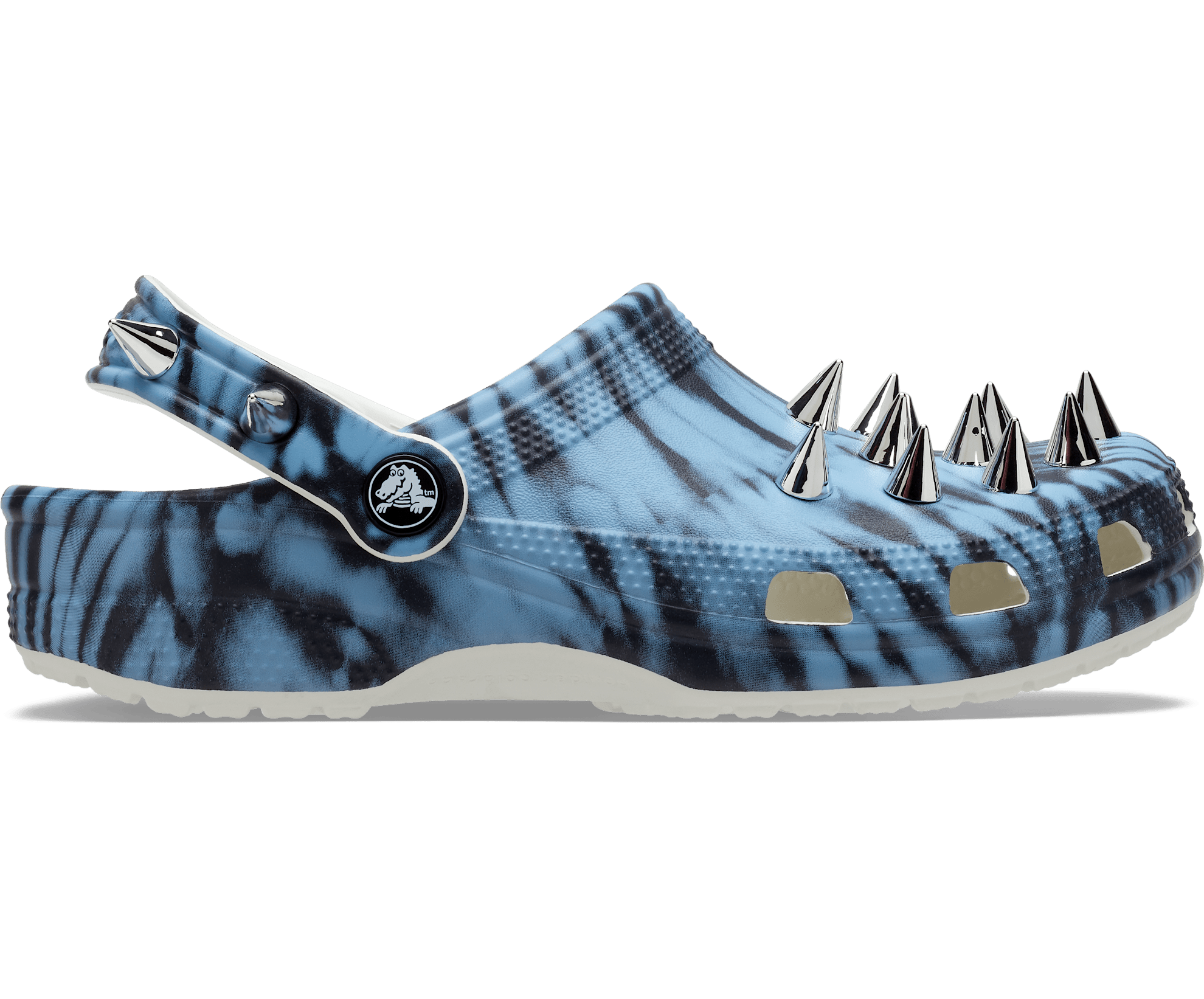 Crocs Unisex Classic Rebel Rebel Clog Multi White