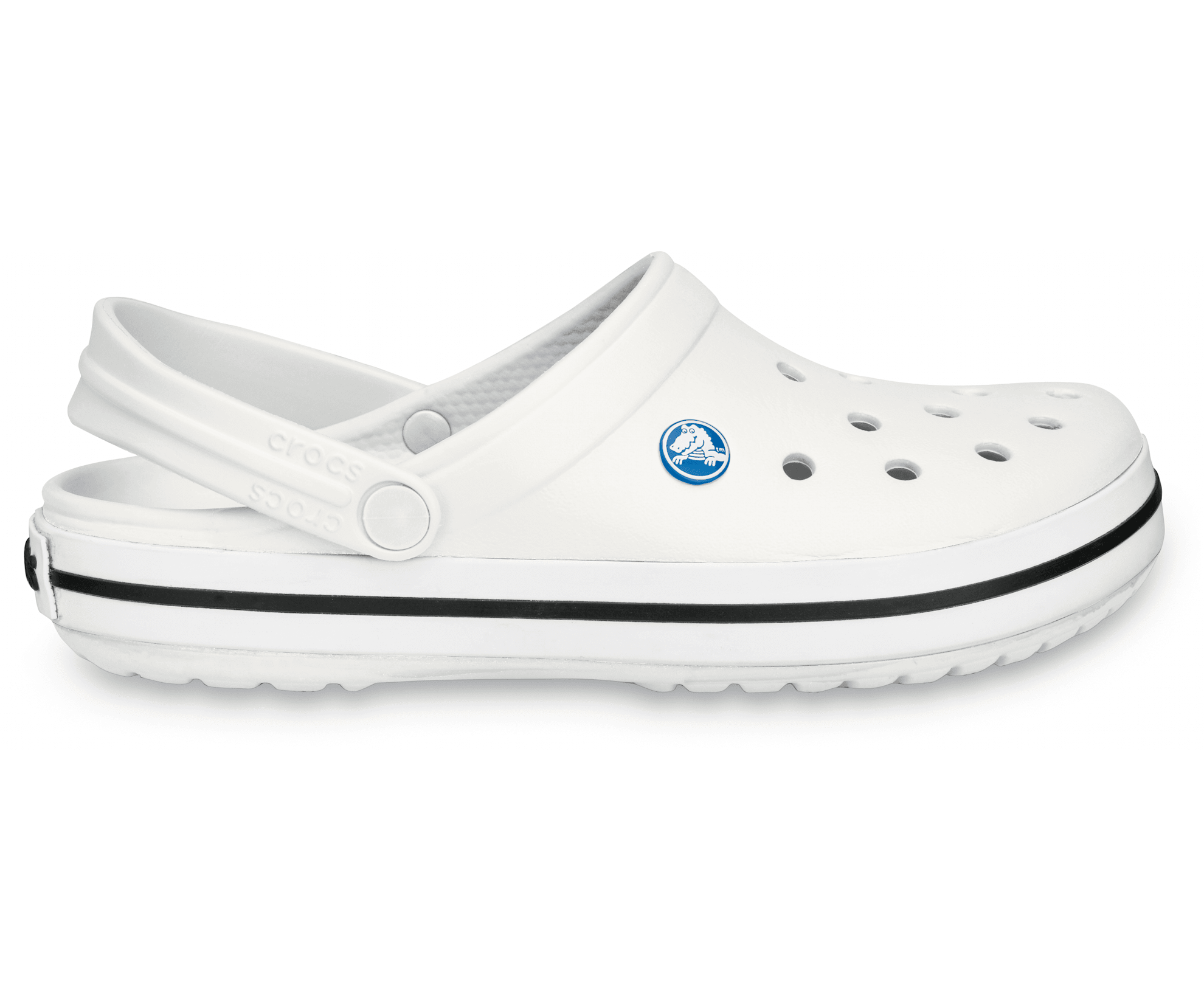 Crocband clog deals white