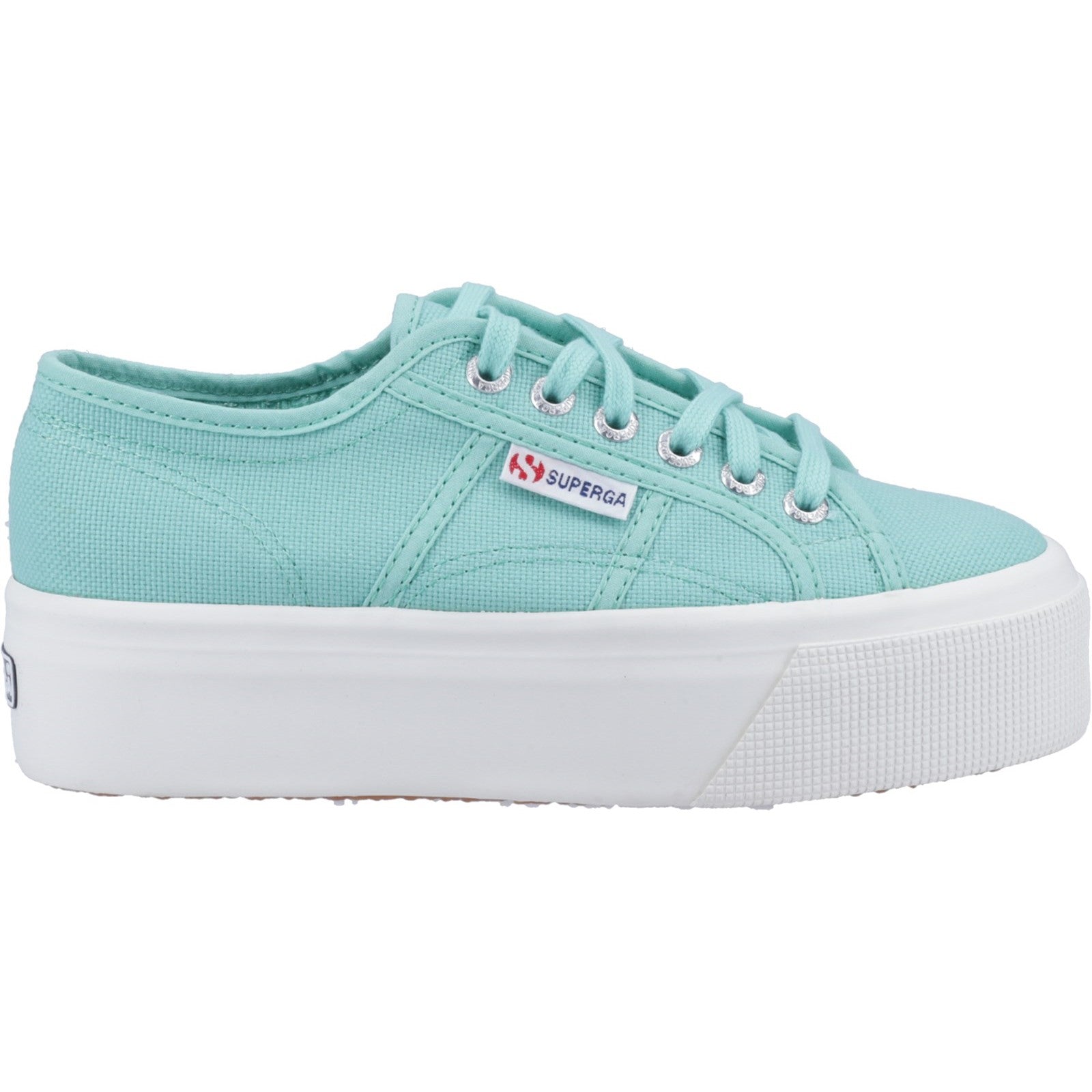 Superga 2790 Linea Platform Women's Green Trainer