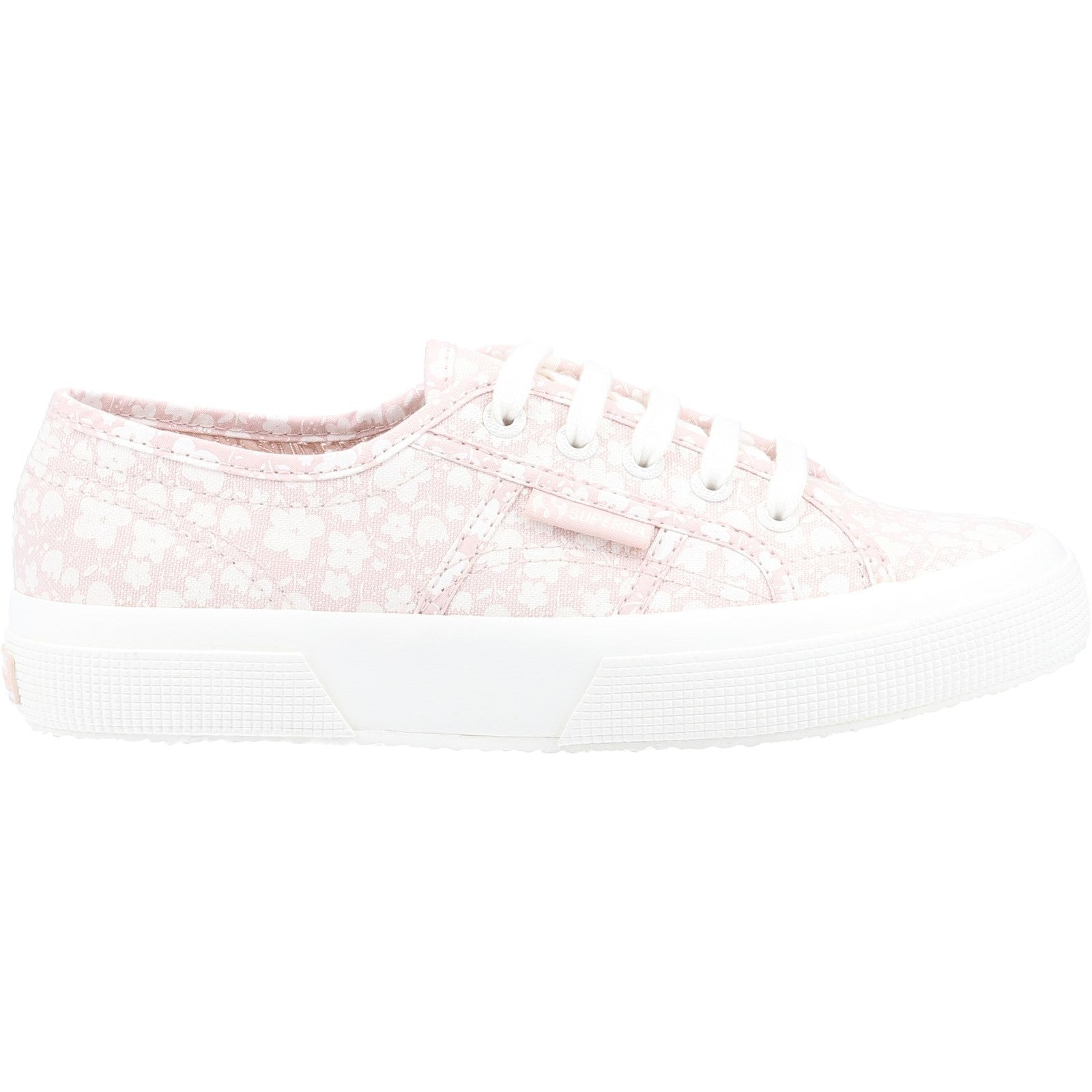 Superga Womens 2750 Floral Print Trainers - Pink