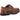 Hush Puppies Mens Wheeler Leather Shoes - Brown