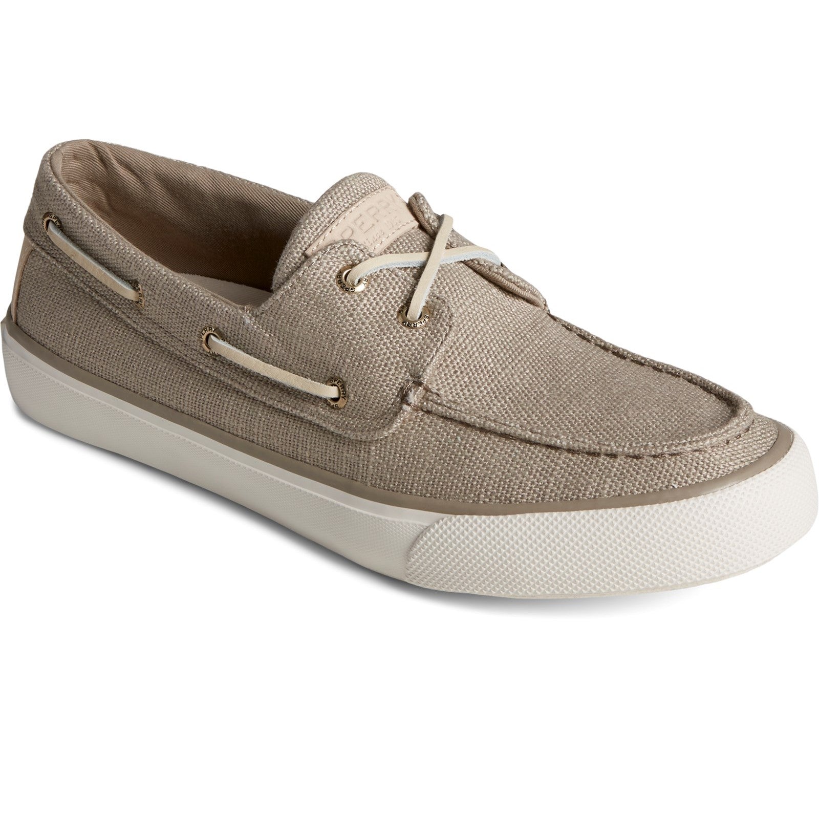 Sperry Mens Bahama 2.0 Seacycled Baja Boat Shoes Taupe
