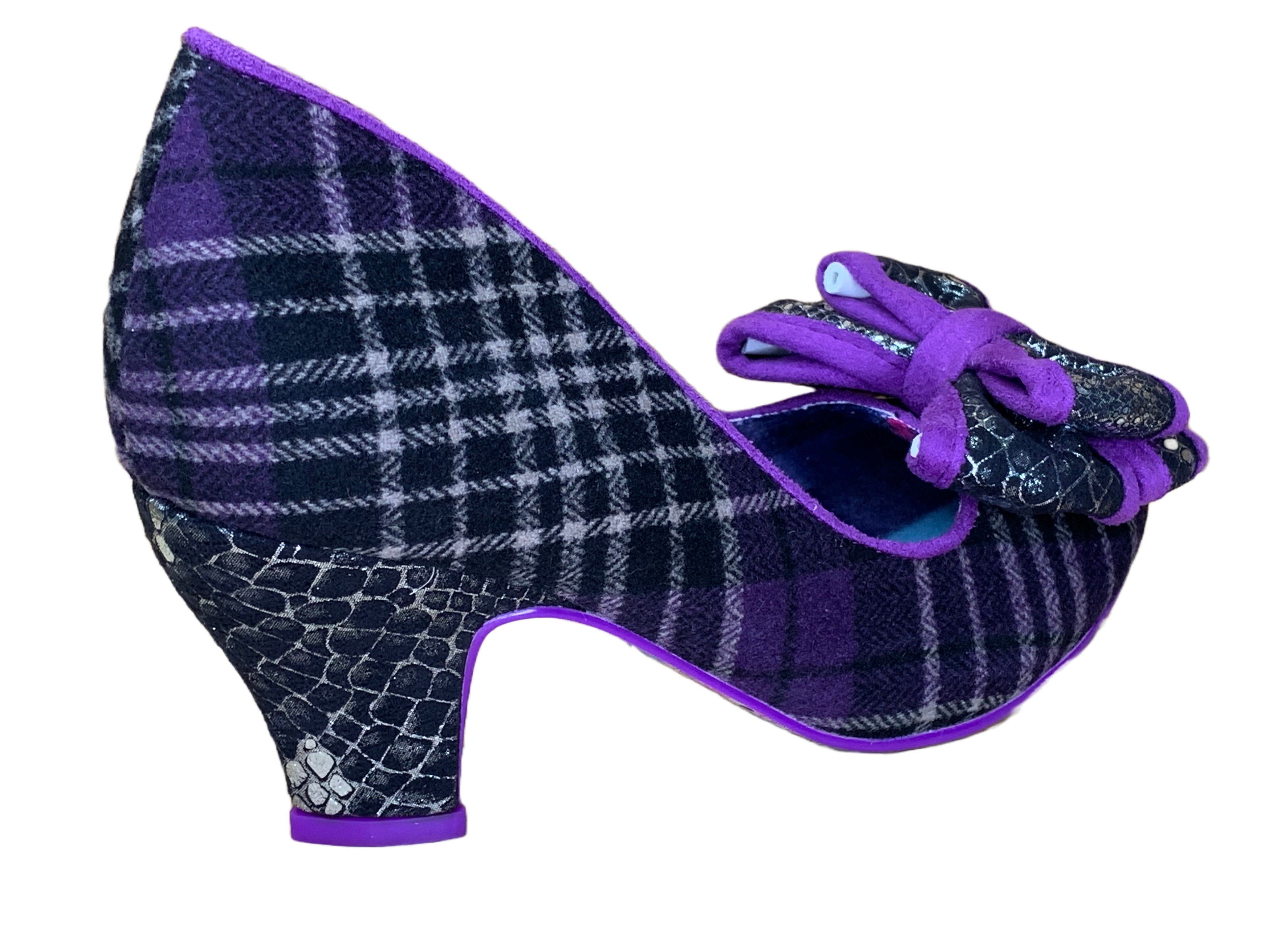 Irregular Choice Womens Ban Joe High Heel - Purple