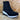 Xti Womens Fashion Wedge Trainers - Black - The Foot Factory