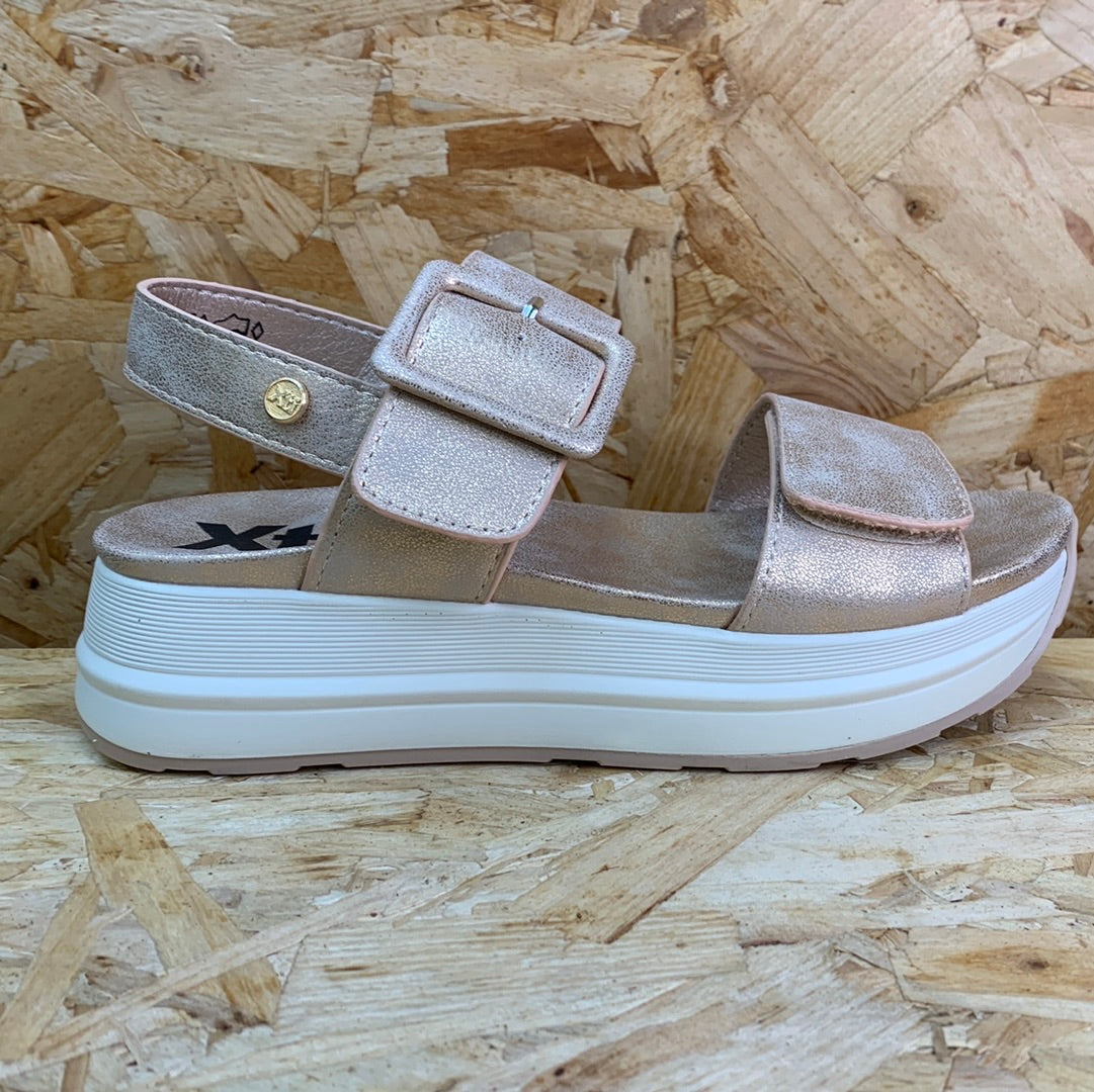 Xti silver best sale sandals