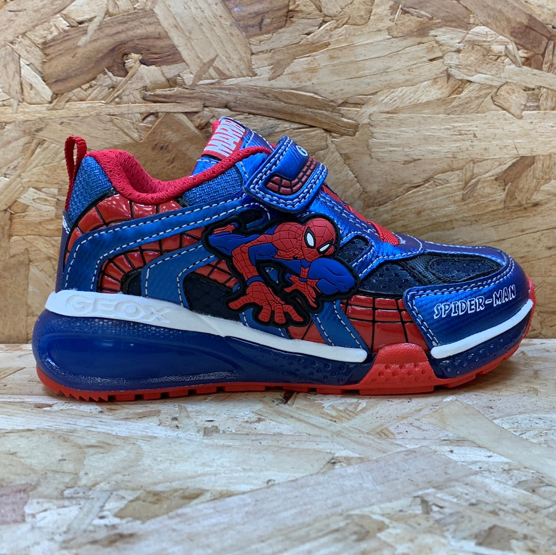 Spider Man Chaussure Geox Lumineuse Geox Enfants Marvel Spiderman