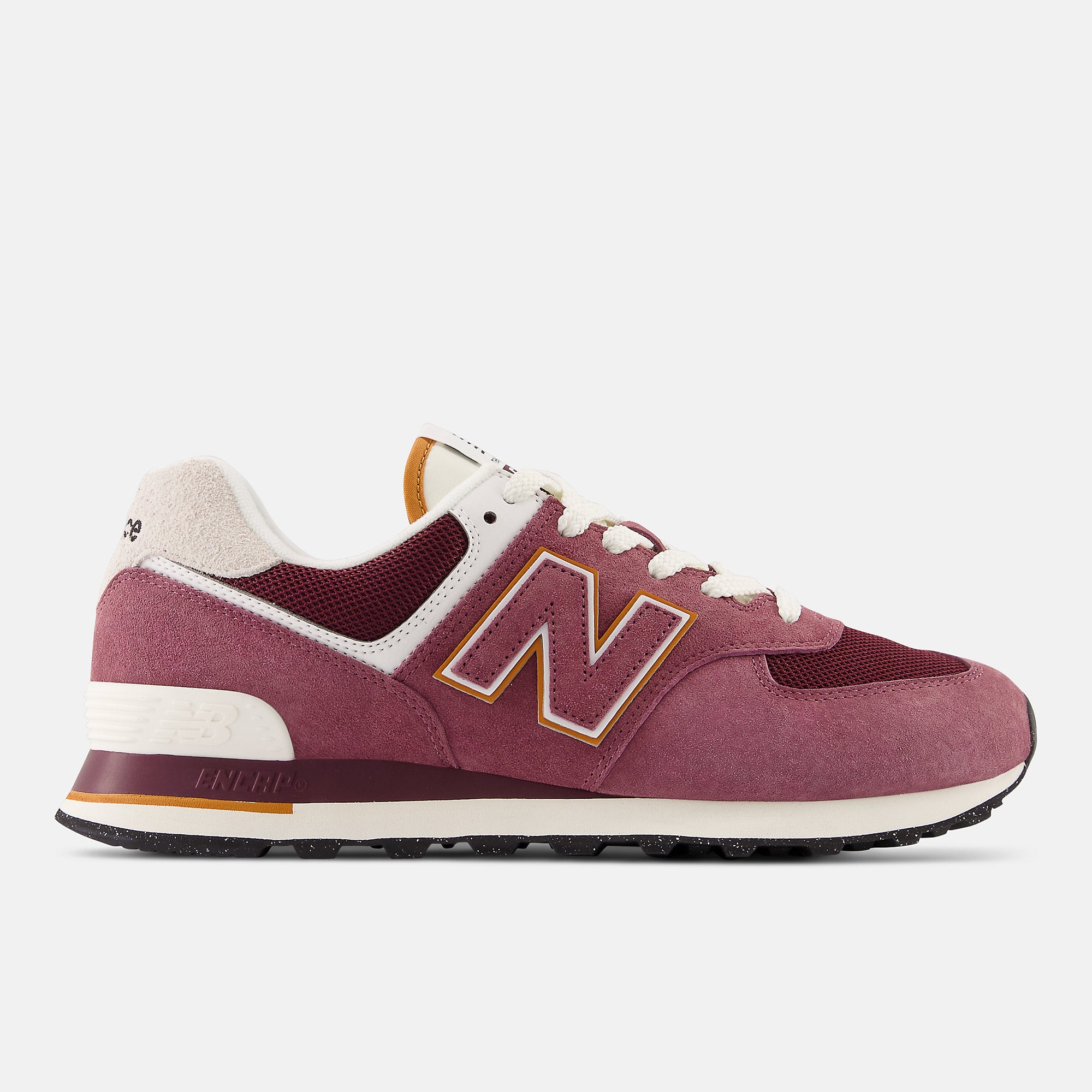New Balance Mens 574 Fashion Trainers Burgundy
